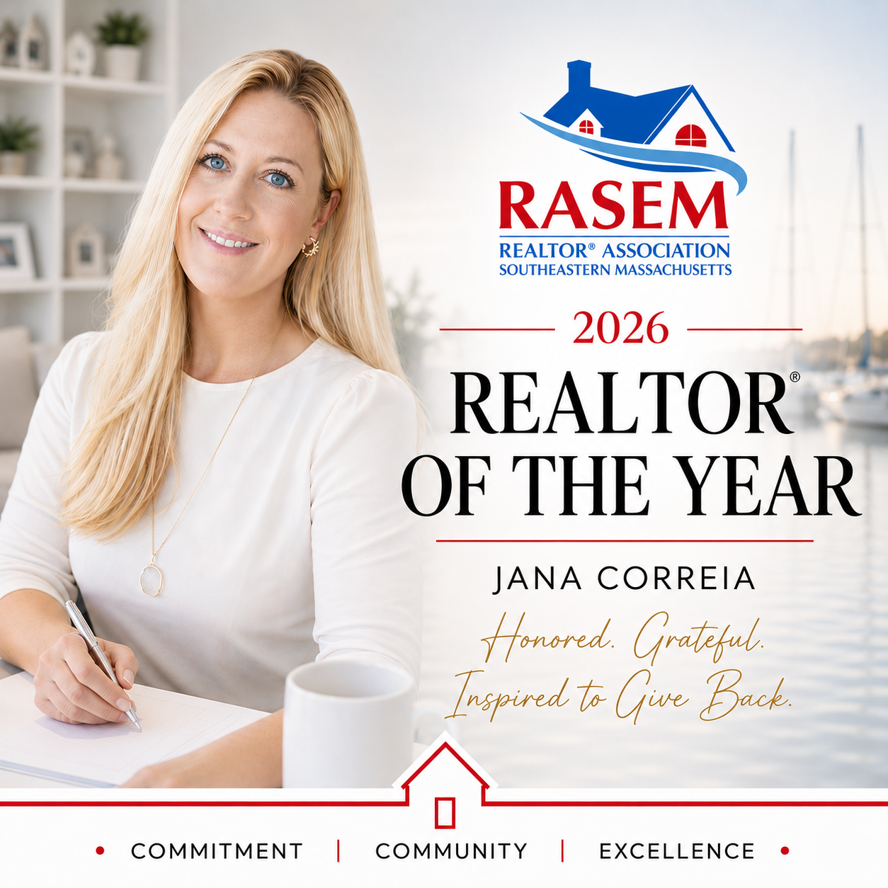 MA real estate agent of the year